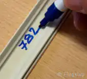 Ein Flügelup Muster ist sinnvoll