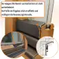 Preview: Flügelabdeckprofil SL für Holzfenster