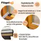 Preview: Flügelabdeckprofil maßgenau bestellbar Preview: Flügelabdeckprofil maßgenau bestellbar