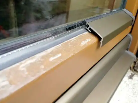 Flügelabdeckprofil für Holzfenster Fixmaß