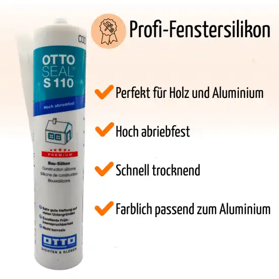 Fenstersilikon Otto Seal S110