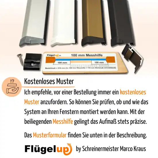 Ein Muster ist vor einer Bestellung immer sinnvoll