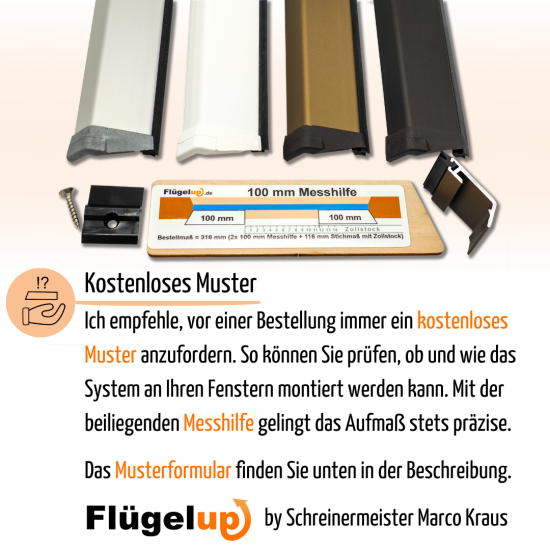 Preview: Ein Muster ist vor einer Bestellung immer sinnvoll