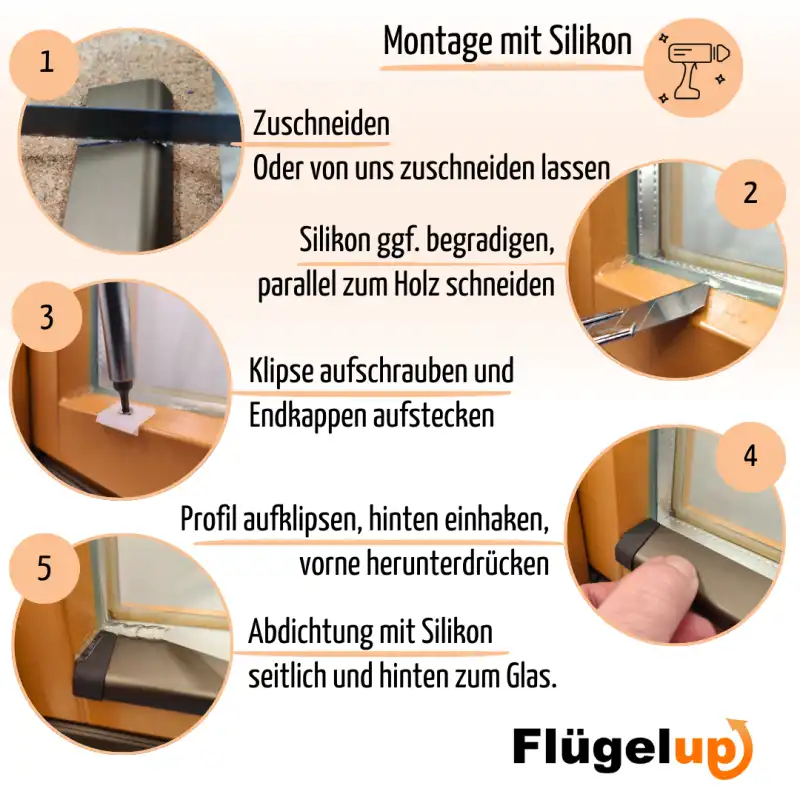 Flügelup S18 Montage