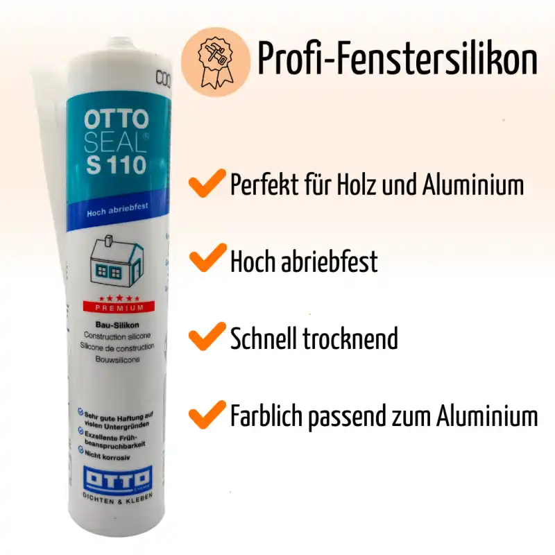 Fenstersilikon Otto Seal S110
