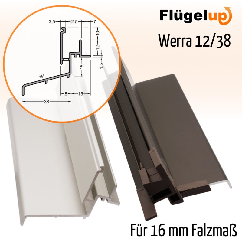 Endkappen 89/1 für Werra 12/38